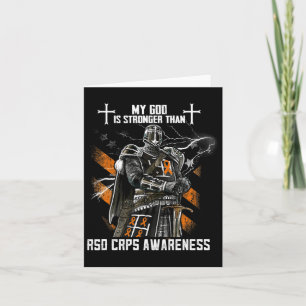 Cartão Meu Deus É Mais Forte Do Que A Consciência Do Rsd 