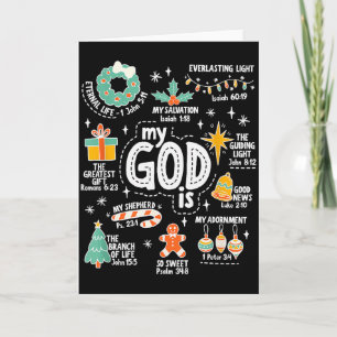 Cartão Meu Deus É O Natal Jesus É A Razão Fé Chri
