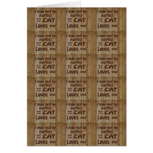Cartão Meu Gato Me Ama