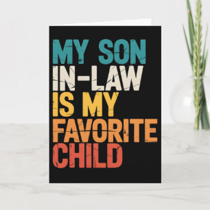 Cartão Meu Genro É Meu Filho Favorito Presentes Da Mãe