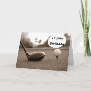 CARTÃO MEU GOLFE FAVORITO NO ANIVERSÁRIO DELE