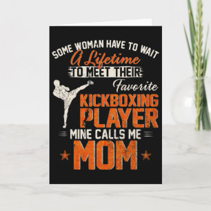 Cartão Meu lutador de MMA e kickboxing favorito me liga