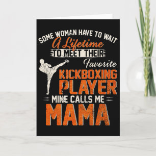 Cartão Meu Lutador de MMA e Kickboxing Favorito Me Liga