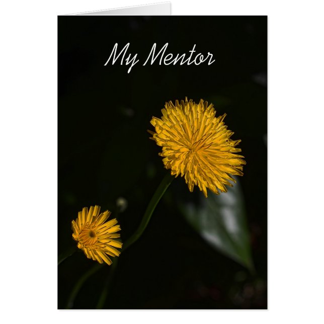 Cartão Meu mentor (Frente)