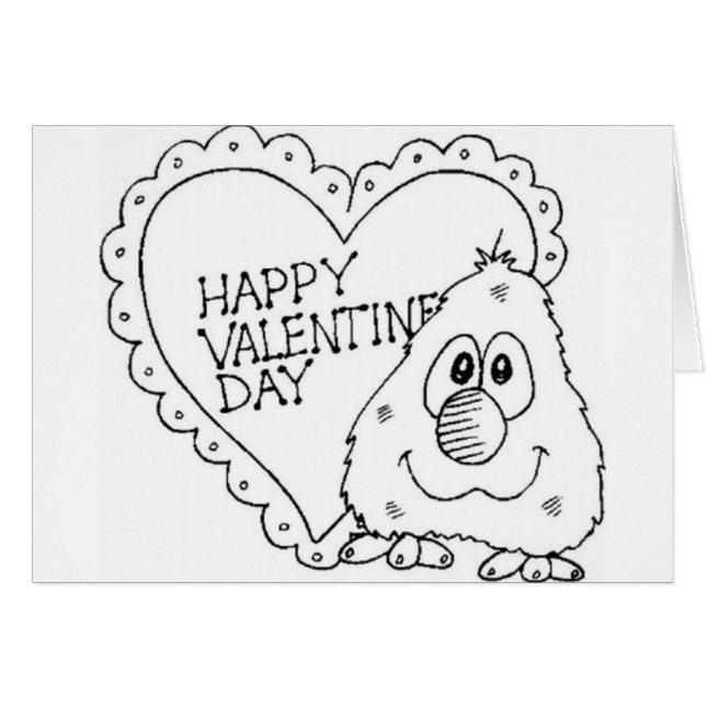 CARTÃO MEU MUNDO É NAMORADOS DE "CHEIO DE COR". (Frente Horizontal)