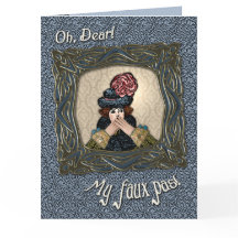 Meu pas de falso - apenas dizendo eu sou pesaroso