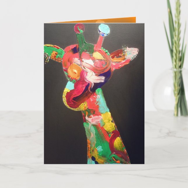 Cartão Meu pescoço da floresta (Frente)