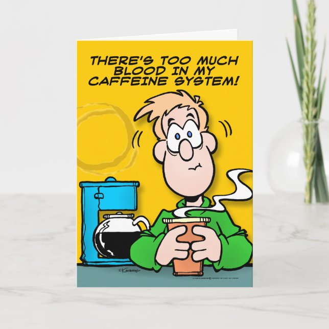 Cartão Meu sistema Caffeine (Frente)