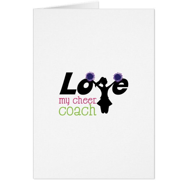 Cartão Meu treinador do elogio (Frente)