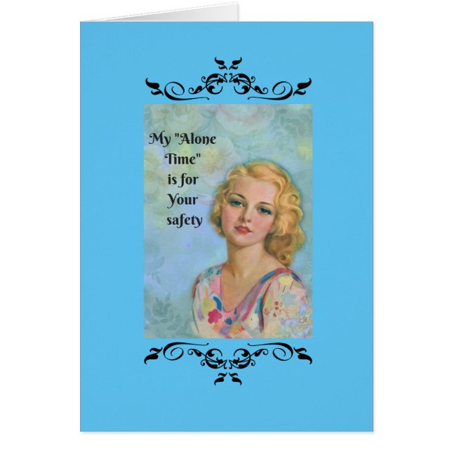 Cartão Meu único tempo é para as suas placas de segurança (Frente)