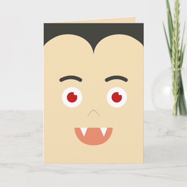 Cartão Meu vampiro de Lil (Frente)