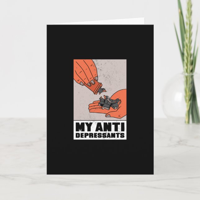 Cartão Meus antidepressivos (Frente)