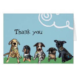 Cartão Meus Pets - Obrigado