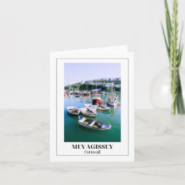 Cartão Mevagissey, Cornwall