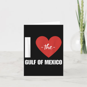 Cartão Mexicano I Love Golfo do México Presidente Trump G