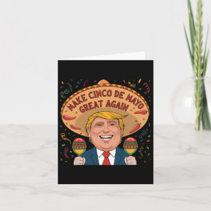 Cartão Mexicano Torne Excelente Cinco De Mayo Novamente E
