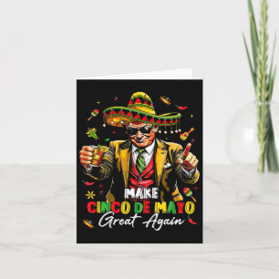 Cartão Mexicano Torne Excelente Cinco De Mayo Novamente E
