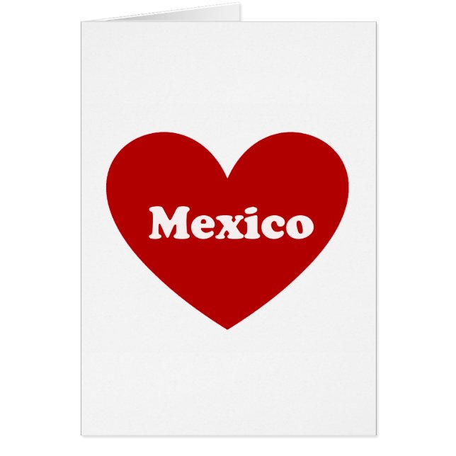 Cartão México (Frente)