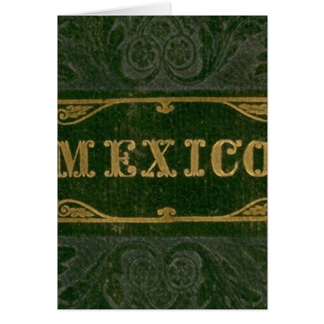 Cartão México e Guatemala (Frente)