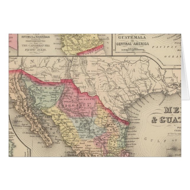 Cartão México e Guatemala 4 (Frente Horizontal)