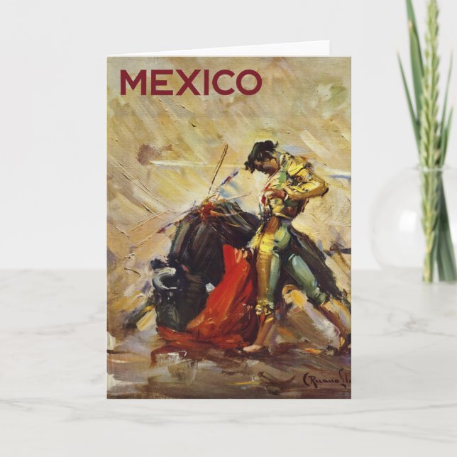 Cartão México Matador (Frente)