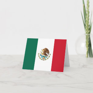 Cartão Mexico (Mexican) Flag