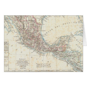 Cartão México, Panamá, América Central