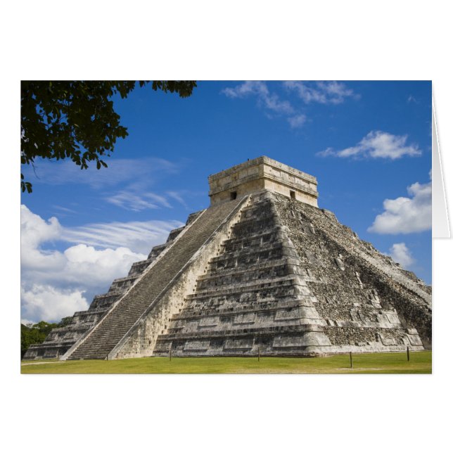 Cartão México, Quintana Roo, perto de Cancun, Chichen 5 (Frente Horizontal)