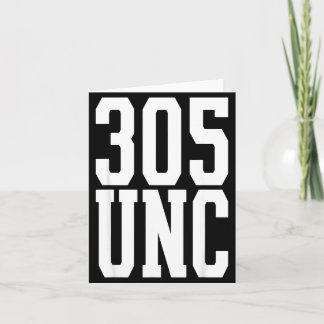 Cartão Miami código de área 305 orgulhoso tia mia 