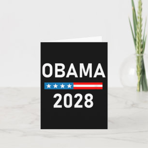 Cartão Michelle Obama Pelo Presidente Obama 2028