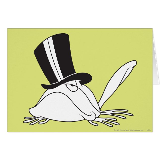 Cartão Michigan J. Sapo (Frente Horizontal)