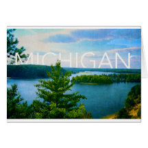 Michigan view do au sable river