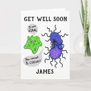 Cartão Micróbios Virais