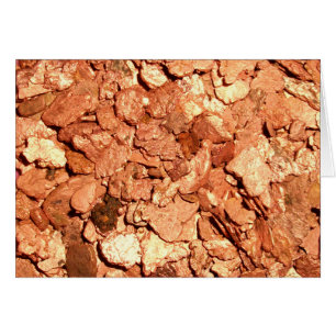 Cartão Microplaquetas de cobre do metal