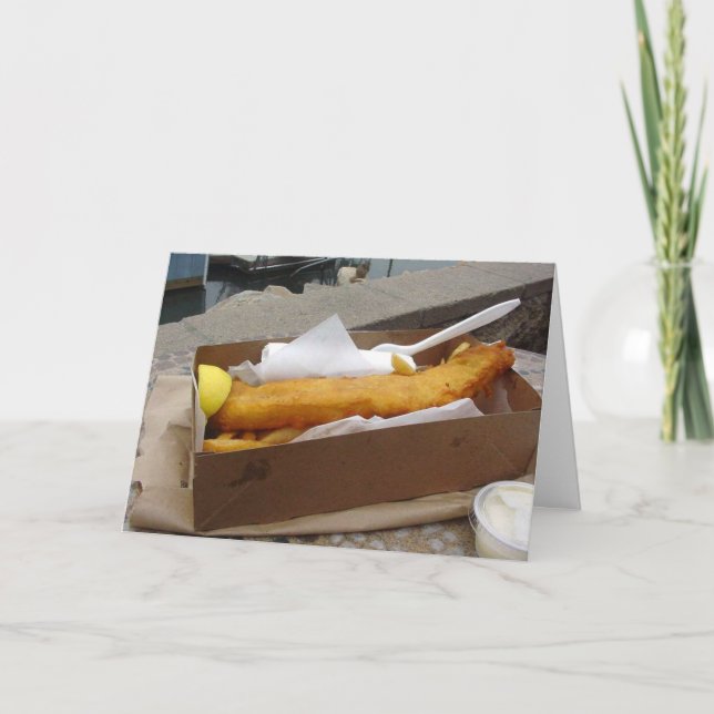 Cartão Microplaquetas dos peixes (Frente)