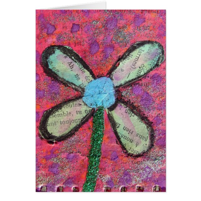 Cartão Mídia mista de ventilador (Frente)