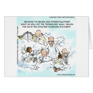 Cartão Mídia social pesada