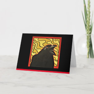 CARTÃO '' MIDNIGHT CROW ''