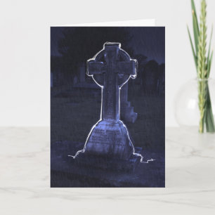 Cartão Midnight Graveyard Card