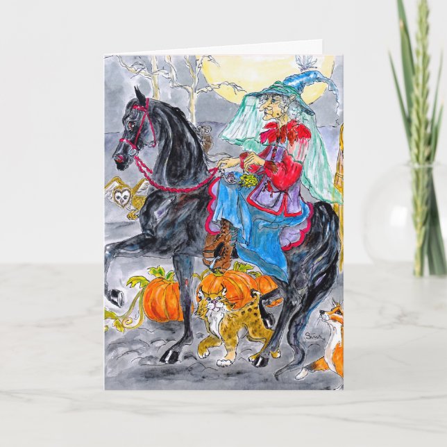 Cartão Midnight Ride (Frente)