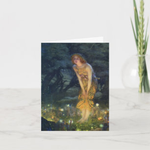 Cartão Midsummer Eve Fine Art Summer Solstice Greeting