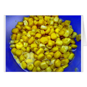 Cartão Milho Amarelo