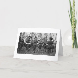 Cartão Military Band Alaska 1920