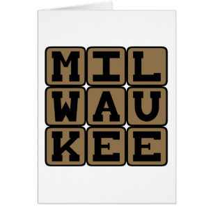Cartão Milwaukee, Wisconsin, Estados Unidos