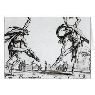 Cartão Mim Balli de Spessanei, ou Le Grandioso Chasse