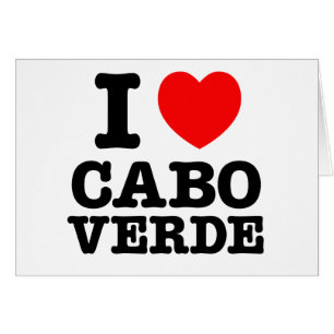 Cartão Mim coração Cabo Verde