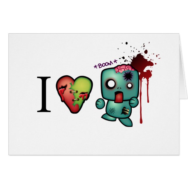 Cartão Mim Headshots do coração (Frente Horizontal)