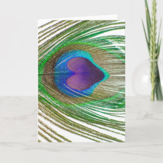 Cartão Mim pavões do coração