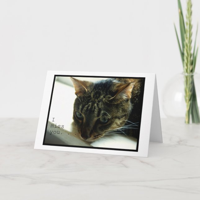 Cartão Mim senhorita Você (Frente)