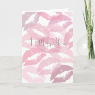 Cartão Mim senhorita Você Beijo